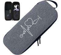 Vobumix Étui De Rangement pour Stéthoscope, De Transport pour Stéthoscope, Boîte De Stéthoscope Résistante Aux Chocs, Organisateur De Stéthoscope Léger pour Médecin Infirmière