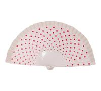 Vobumix Éventail À Main Pliable À Points Peints, Accessoire De Cosplay Rétro De Style Espagnol pour Fête d'anniversaire De Mariage, Décorations De Maison