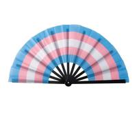 Vobumix Éventails Pliants Arc-en-Ciel, Éventail Pliant À Main pour Gay Lesbiennes, Décor De Fierté De Mariage, Accessoires du Mois De Fierté LGBT, Cadeaux De Fête