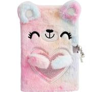 Vobumix Journal Intime Ours en Peluche pour Filles Journal Intime pour Filles Ours Mignon Journal Intime Verrouillable Journaux Secrets pour Filles Carnet avec Serrure