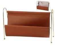 Vobumix Porte-revues, Porte-fichiers, Organisateur, Présentoir De Rangement De Livres, Panier Tissé, Porte-journaux Multifonctionnel, Étagère sur Pied