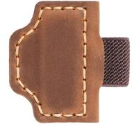 Vobumix Porte-Stylo, Porte-Crayon en Cuir pour Ordinateur Portable, Porte-Stylo en Métal avec Clips À Boucle Élastique pour Journal, Carnet De Notes, Planificateur, Presse-papiers