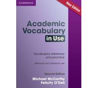 Vocabulaire académique en usage Edition avec réponses