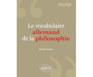 Vocabulaire allemand de la philosophie
