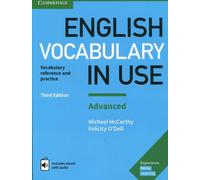 Vocabulaire anglais en usage : Livre Avancé avec Réponses et En