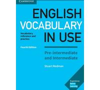 Vocabulaire anglais en usage Pré-intermédiaire et Intermédiaire Livre avec réponses