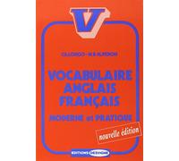 Vocabulaire anglais-français