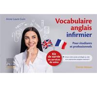 Vocabulaire anglais infirmier