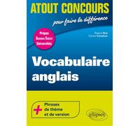 Vocabulaire anglais - Régine Biat - Ellipses - broché - Méthode de langue