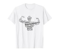 Vocabulaire Bodybuilding Mots du Fitness Fitnesstrainer T-Shirt