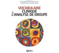 Vocabulaire clinique de l'analyse de groupe