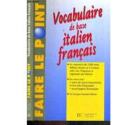 Vocabulaire de base italien-français