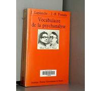 Vocabulaire de la psychanalyse