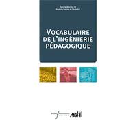 Vocabulaire de l'ingénierie pédagogique