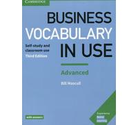 Vocabulaire des affaires en usage : Livre avancé avec réponses