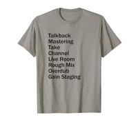 Vocabulaire des Mots de Technicien de Concert ingénieur du Son T-Shirt