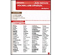 Vocabulaire espagnol - Collectif - Studyrama Eds - broché - Scolaire / Universitaire