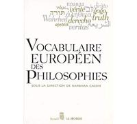Vocabulaire européen des philosophies