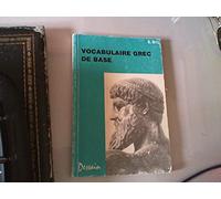 Vocabulaire grec de base