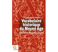 Vocabulaire historique du Moyen Âge