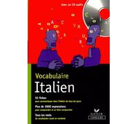 Vocabulaire italien (+ CD audio)