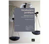 Vocabulaire Juridique