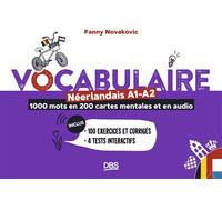 Vocabulaire néerlandais A1-A2 en 1000 mots, 200 cartes mentales et en audio