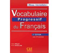 Vocabulaire Progressif Du Français Intermédiaire (1 Cd Audio)