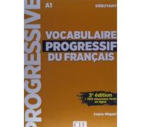 Vocabulaire progressif du français - Niveau débutant A1 + CD