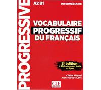 Vocabulaire progressif du français - Niveau intermédiaire (A2/B1) + CD