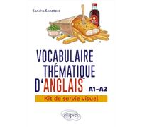 Vocabulaire thématique d'anglais A1-A2: Kit de survie visuel