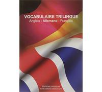 Vocabulaire Trilingue Anglais-Allemand-Français