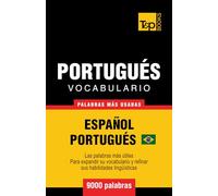 Vocabulario Español-Portugués Brasilero - 9000 palabras más usadas