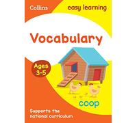 Cahier d'activités de vocabulaire 3-5 ans – Collins