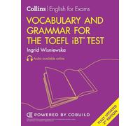 Vocabulary and Grammar for the TOEFL Ibt(r) Test