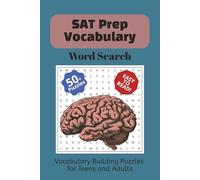 Vocabulary Builder Word Search Puzzle Book: Word Searches with Easy to Read Print for Exam Prep, Vocabulary Building, and More | 6 x 9 inches, 110 ... for Vacations, Holidays, and Free Times