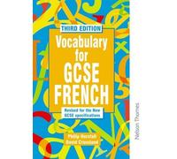 Vocabulary for GCSE French - 3rd Edition by Horsfall, Philip, Crossland, David (2001) Paperback
