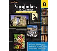Vocabulary In Context For The Common Core Standards Reproducible Grade 8