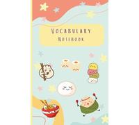 Vocabulary Notebook: Pocket-sized, Cute, compact with tables with revision pages, and made for every language | 100 pages | Size 5 X 8 |