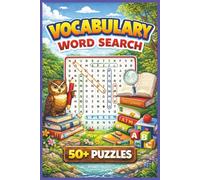 Vocabulary Word Search Puzzle Book: Word Searches with Easy to Read Print help Build Vocabulary, Learn New Words and More | 6x9 inches, 110 pages | ... Gift for Vacations, Holidays and Free Times