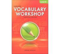 Vocabulary Workshop Enriched Level H Student Edition, Grade 12+ | Advanced Academic Vocabulary Workbook | College Prep English Language Arts