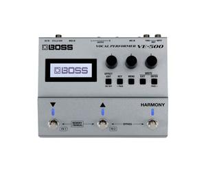 Vocal Performer VE-500 BOSS | Multi-effet évolué pour guitaristes chanteurs | De puissants outils pour votre pedalboard | Harmonisation automatique et correction de hauteur de note | Entrée guitare