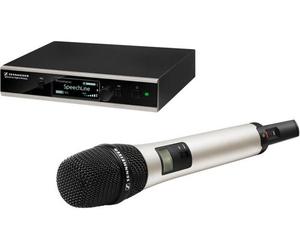 Vocal set including hand-held transmitt