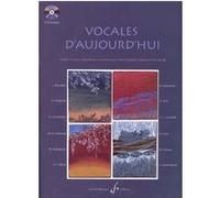Vocales D'Aujourd'Hui Repertoire De Musique Contemporaine Pour Voix + Cd
