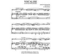 Vocalise for Bass Clarinet and Piano by Sergei Rachmaninoff