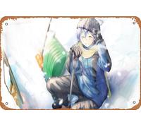 Vocaloid, Kaito (Vocaloid) Anime Poster Home Wall Art Décoration Rétro Métal Sign Tin Sign 20,3 x 30,5 cm
