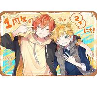 Vocaloid, Len Kagamine Anime Poster Home Wall Art Décoration Rétro Métal Plaque en Métal 20,3 x 30,5 cm