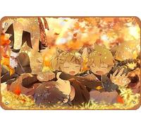 Vocaloid, Rin Kagamine, Kaito (Vocaloid), Len Kagamine, Meiko (Vocaloid) Anime Poster Décoration murale rétro Plaque en métal 20,3 x 30,5 cm