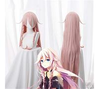 VOCALOID3 bibliothèque Ia Cosplay perruques Ia rose cheveux longs avec tresses perruque Halloween carnaval Anime Costume accessoires perruque pour les femmes kuzw007b