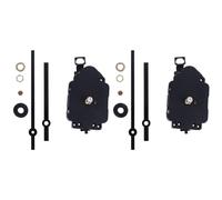 Vocdikficy 2 Ensembles de Kit de Mouvement D'Horloge Bricolage Mouvement Oscillant avec Aiguilles Pièces de Réparation D'Horloge à Quartz Pièces de Rechange C